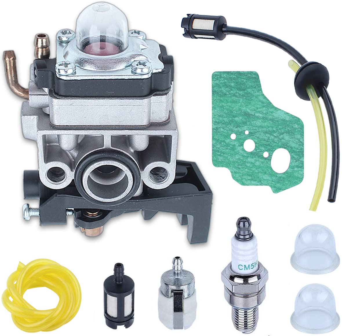 Carburettor Carb Kit for Honda GX35 GX25 FG110 HHT25 HHT35, ADEFOL Carburetor + 