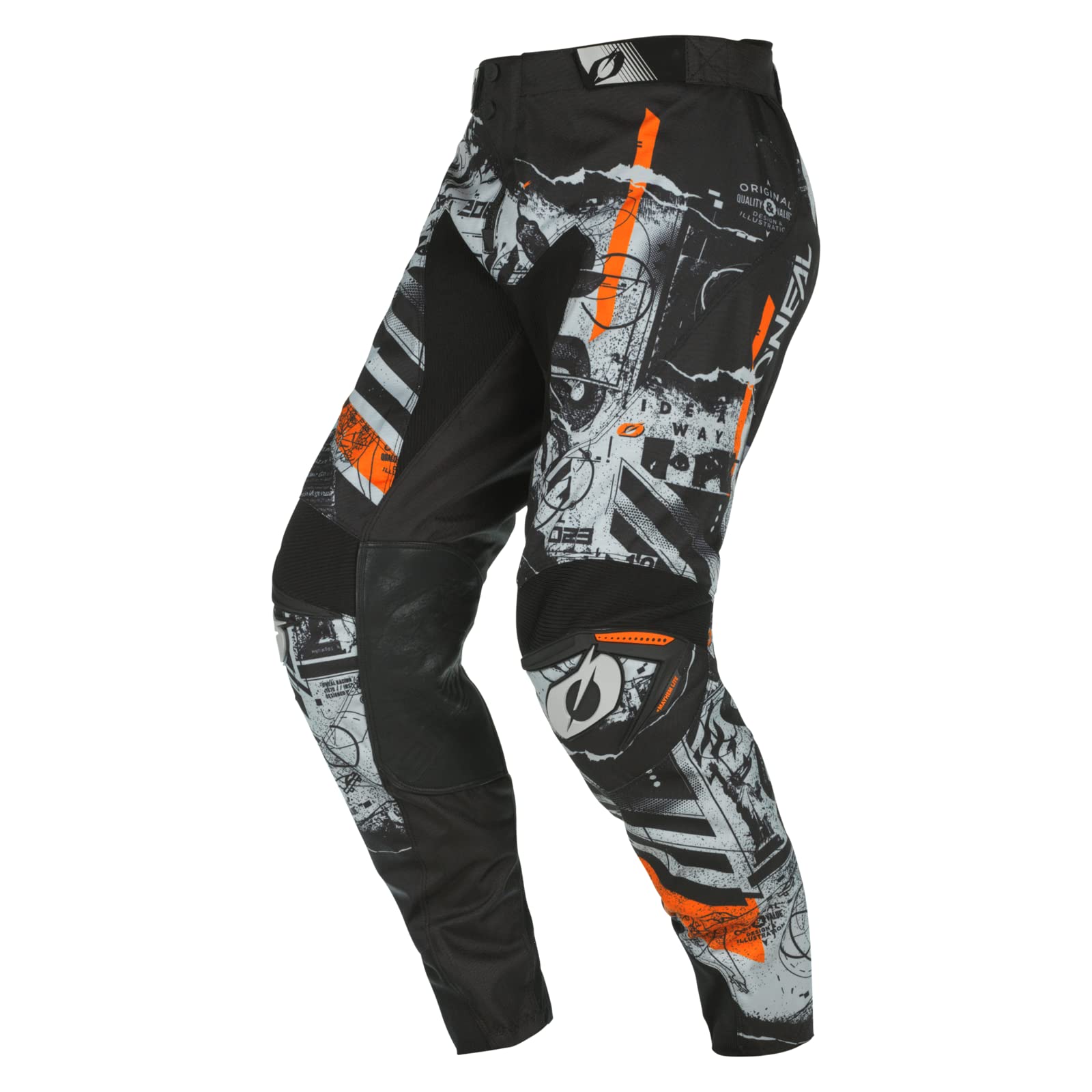 O'NEAL | Motocross Pants | Enduro Motorcycle | Durable Denier Fabrics, Leather H