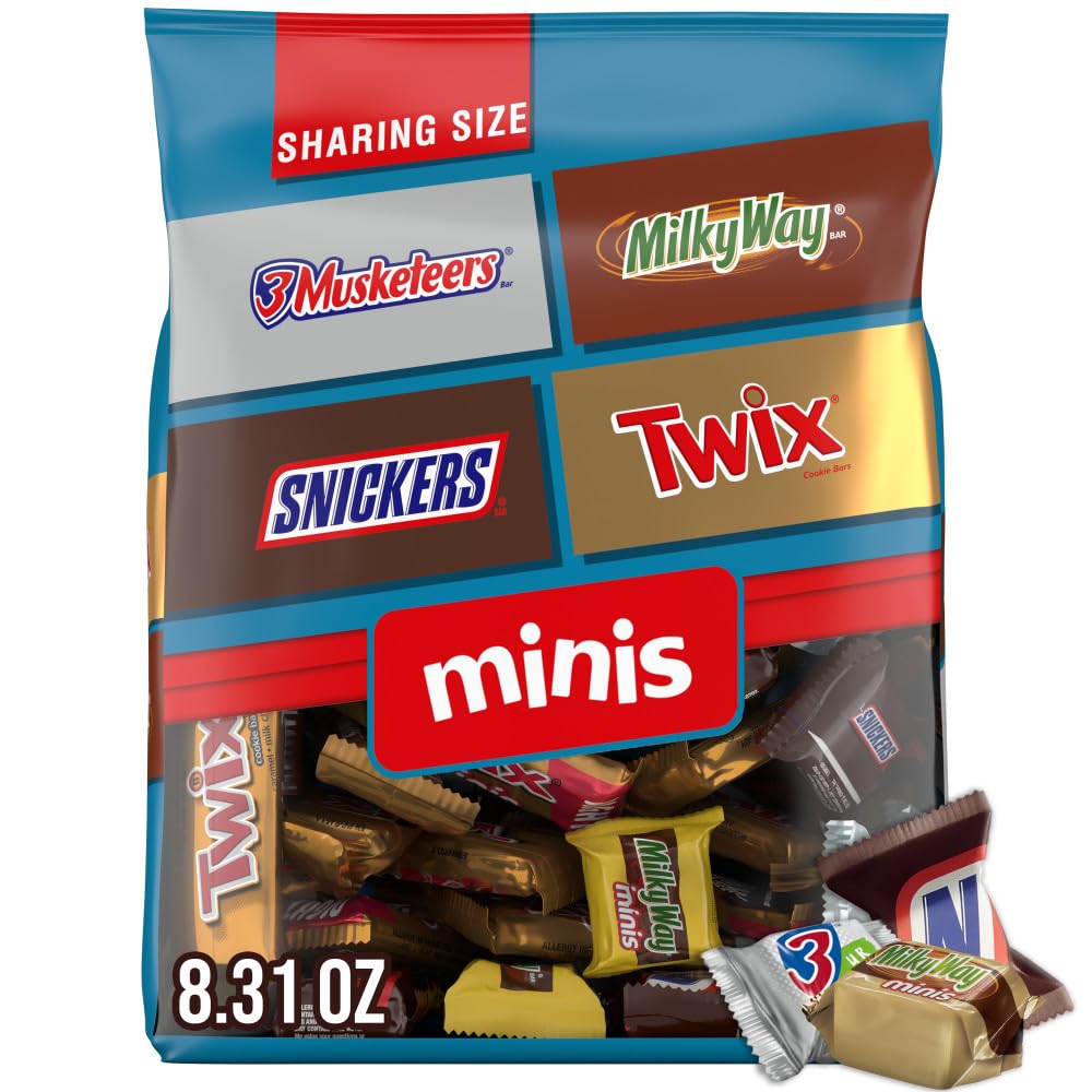 SNICKERS, TWIX, MILKY WAY and 3 MUSKETEERS Soccer Watch Party Candy Individually