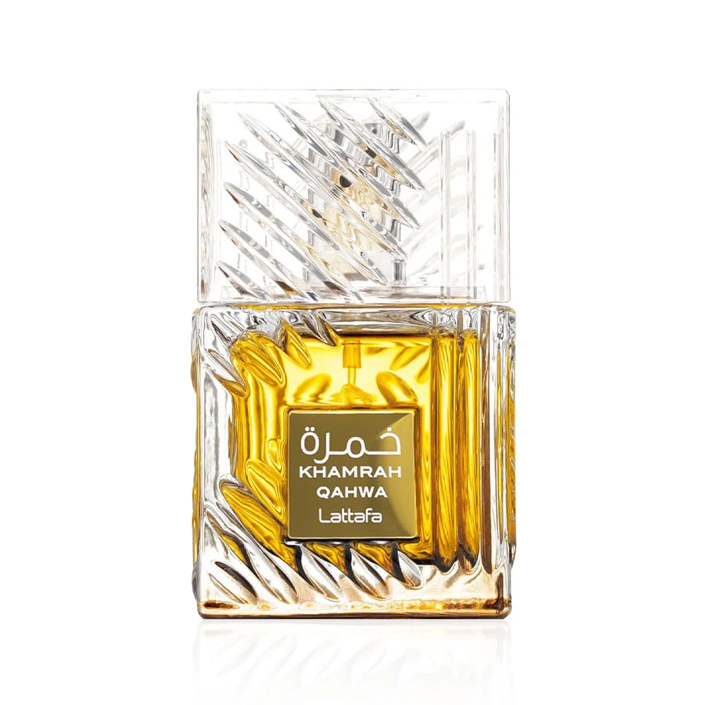 Lattafa Khamrah Qahwa - Vanilla, Warm Spicy, Cinnamon, Sweet - Eau de Parfum Lon