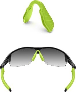 Plaquettes de nez pour lunettes de soleil Oakley Radar Path/RadarLock Path, Vert (Plaquettes de nez vertes.), Taille unique