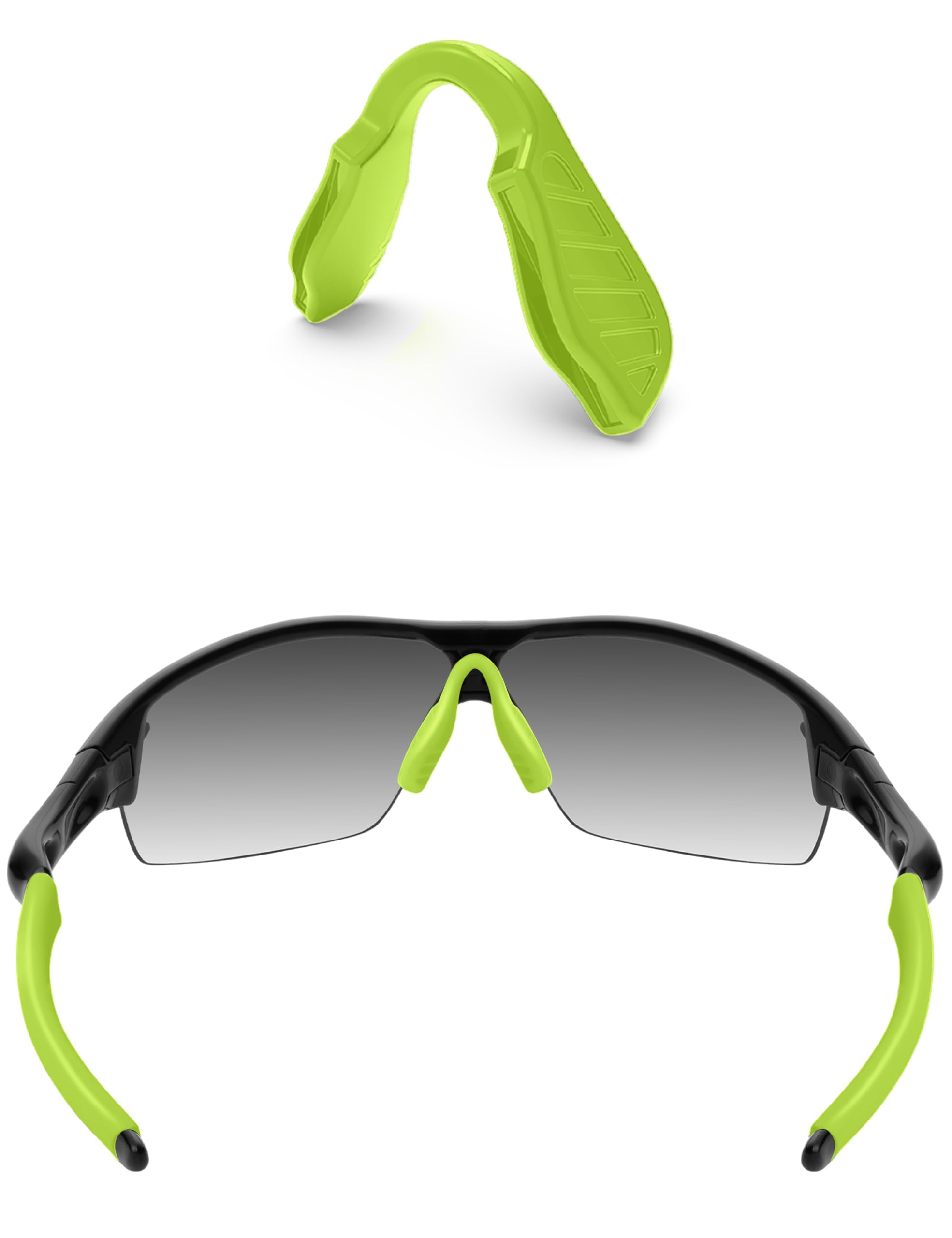 Plaquettes de nez pour lunettes de soleil Oakley Radar Path/RadarLock Path, Vert