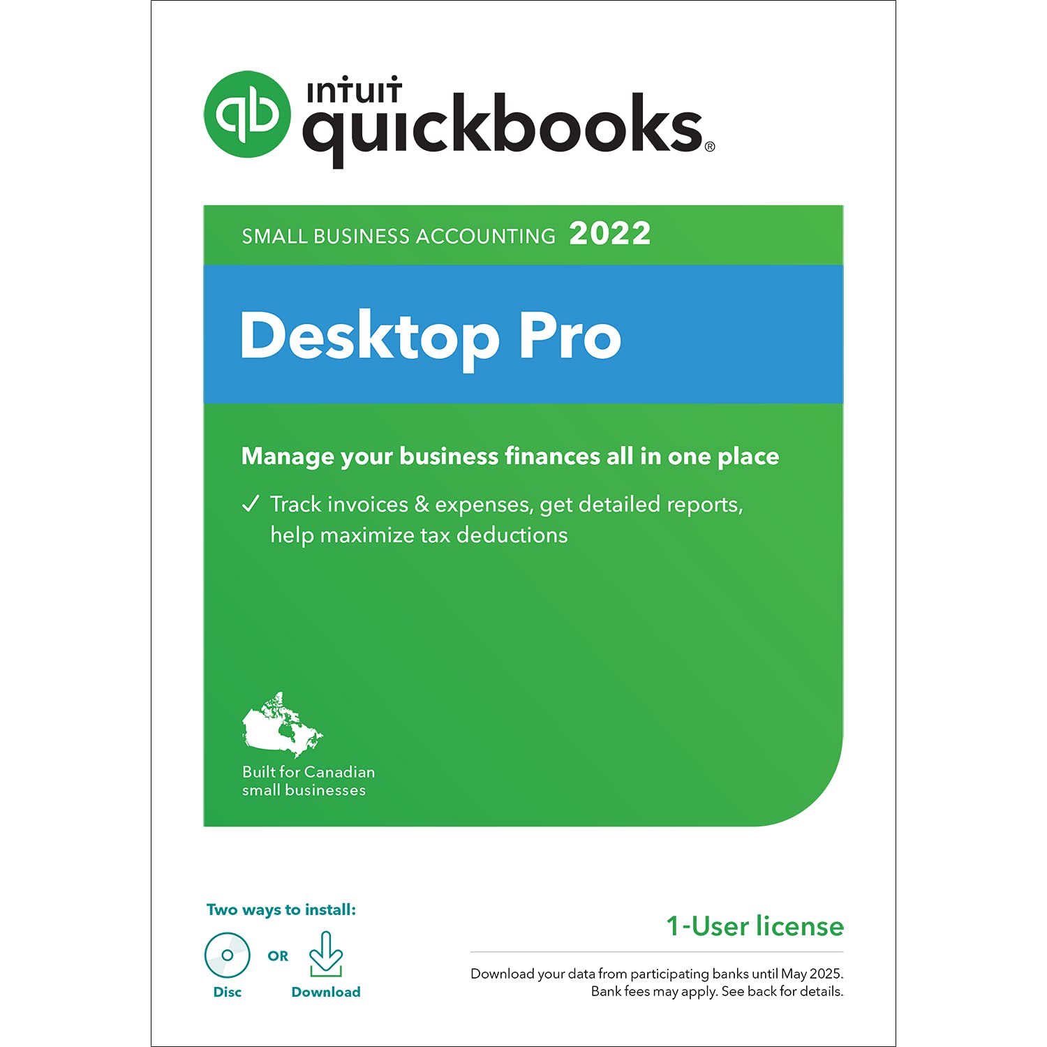 QuickBooks DESKTOP PRO 2022 with Amazon Exclusive Short-cut Guide