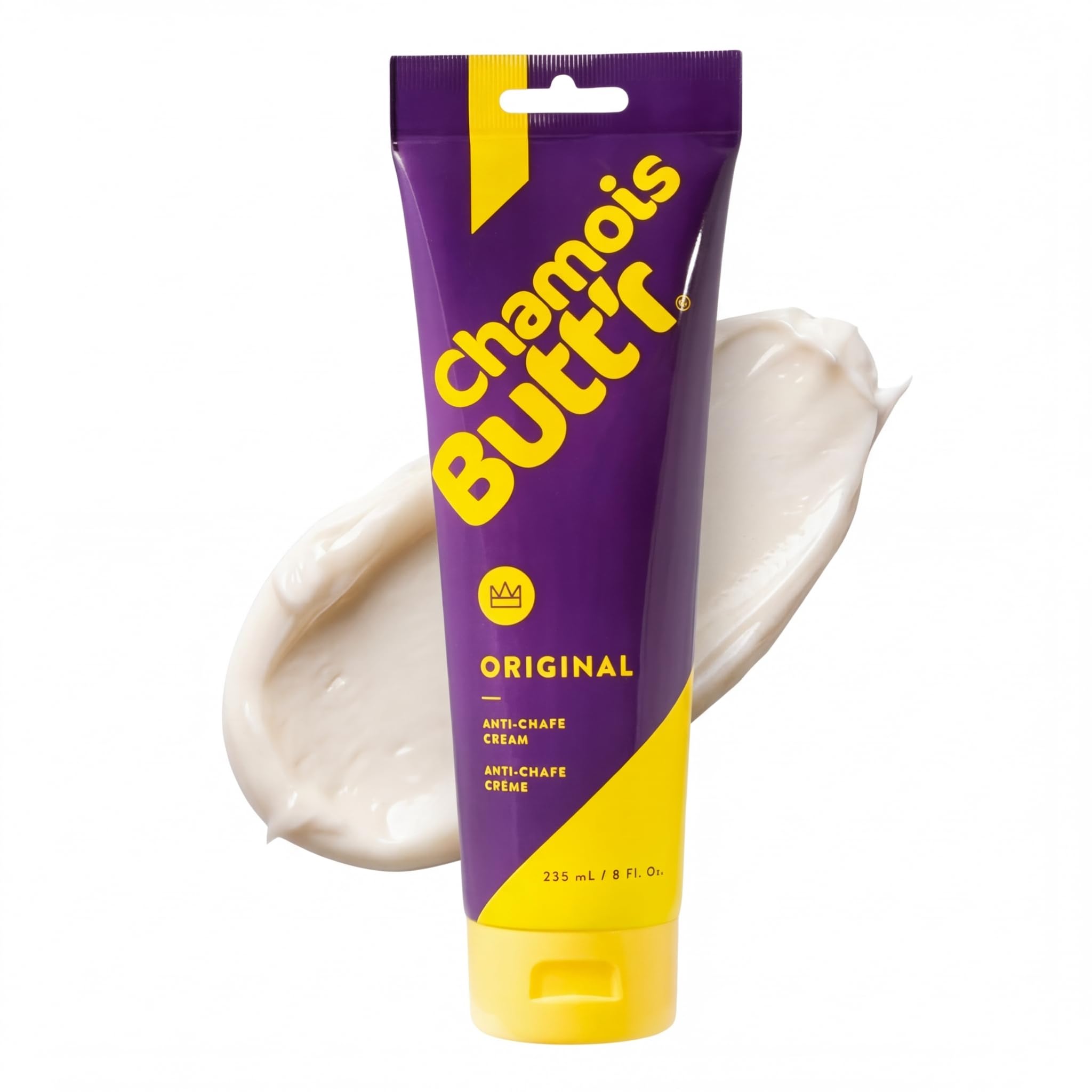 Chamois Butt’r Original Anti-Chafe Cream for Cycling, Running & Active Lifestyle