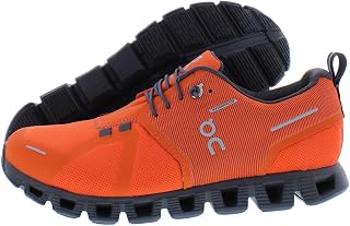 ON Women's Cloud 5 Waterproof Flame/Eclipse Sneakers