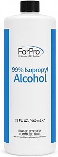 ForPro 99% Isopropyl Alcohol (IPA), 32oz, Pure & Unadulterated Alcohol | Made from the Highest Grade 99% Pure Isopropyl Alcohol for Cleaning Surfaces | Made in the USA