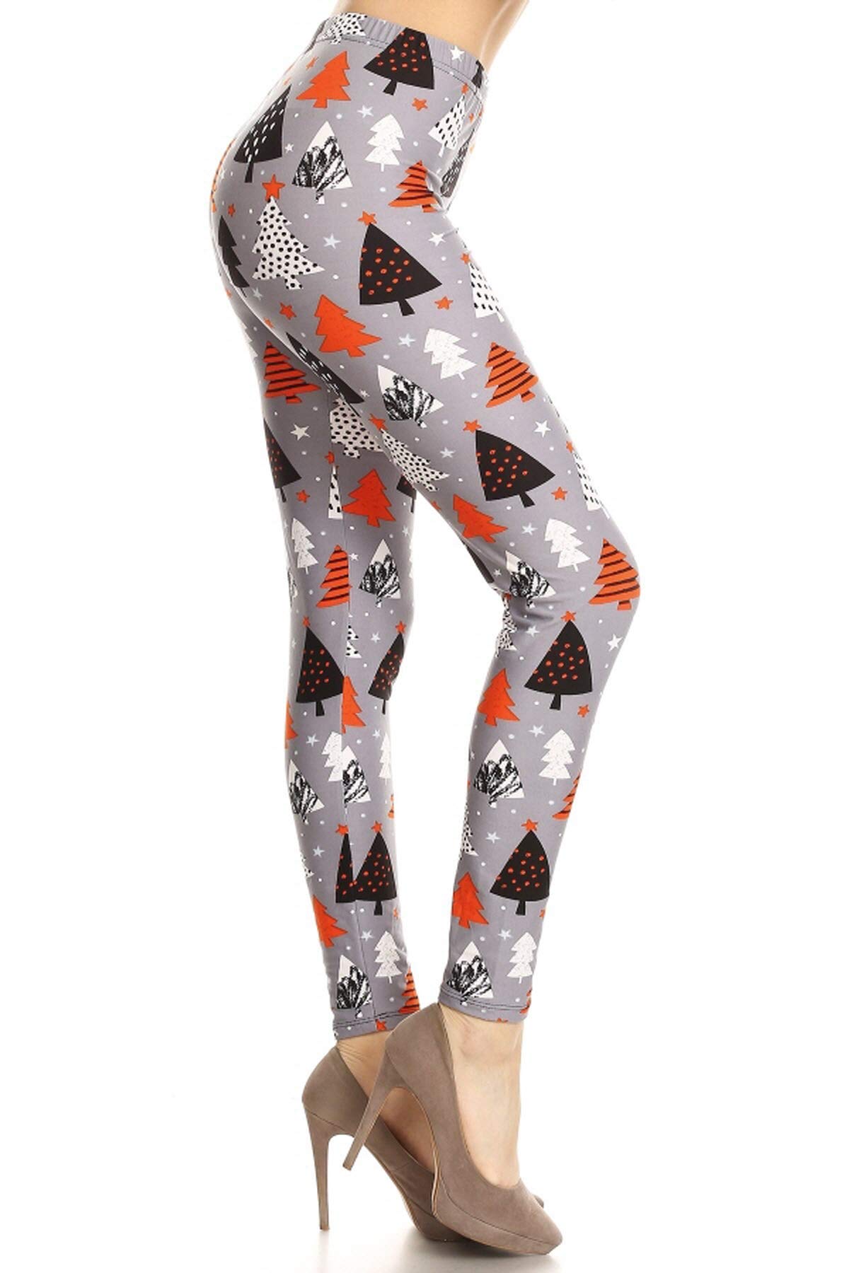 Leggings Depot High Waisted Novelty Christmas Holiday Print Leggings for Women (