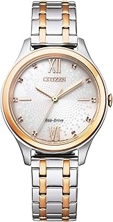 Citizen Women's Analogue Eco-Drive Watch with a Stainless Steel Band