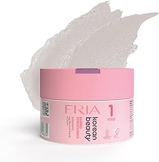 Fria Korean Beauty Moisturising Makeup Remover with Shea Butter and Coconut Removes Waterproof Makeup Tested on Sensitive Eyes and Skin, Gentle on Eyes and Eyelashes, 80 ml
