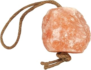 Horsemen's Pride Himalayan Salt Block on Rope for Horses, 2.2 Pounds, SS22 | on Rope