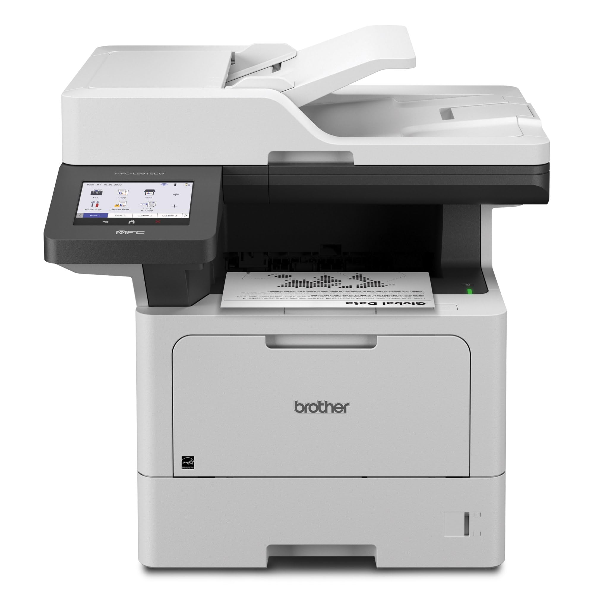 Brother Professional Laser Printer All-in-One with Scanner and Copier, High-Spee