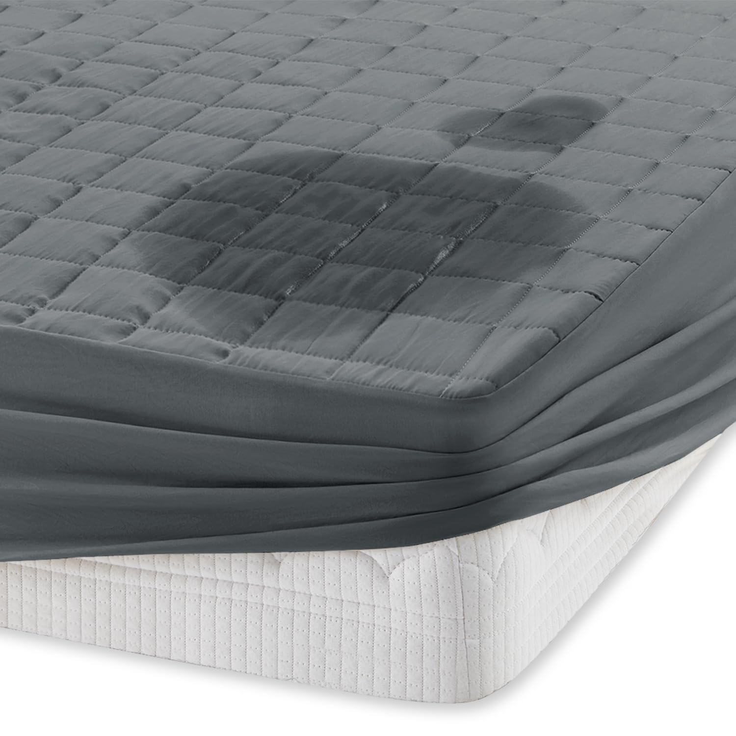 Kumori Waterproof Fitted Sheet, Queen, Waterproof Sheet, Pad Only, Mattress Pad,