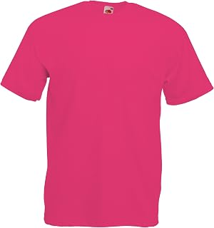 Fruit of The Loom Mens Valueweight Crew Neck, Short Sleeve T-Shirt, Not V Neck.