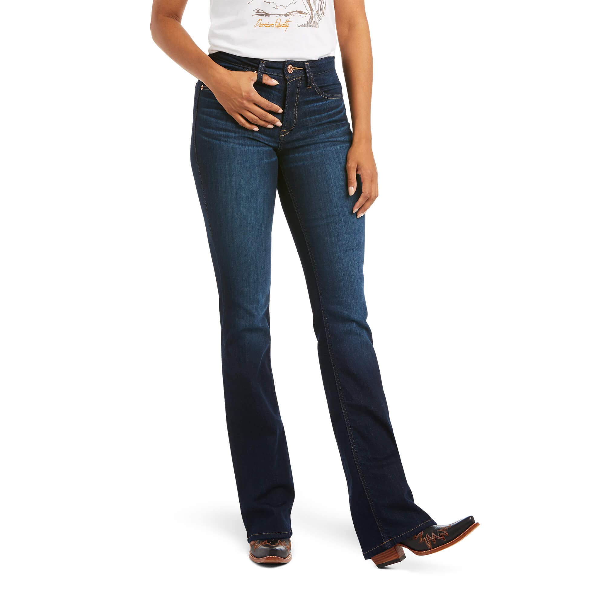 Ariat Womens WMS Real Hr Ballary Bt Jn PennsylvaniaPants