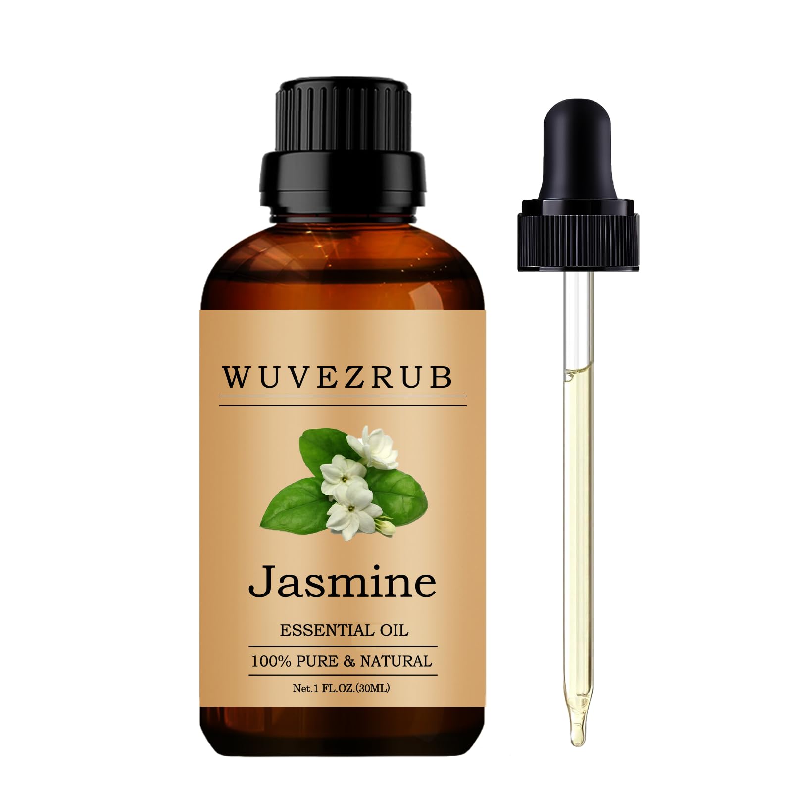 Wuvezrub Jasmine Essential Oil for Diffuser, Aromatherapy & DIY-30ml | Pure natu