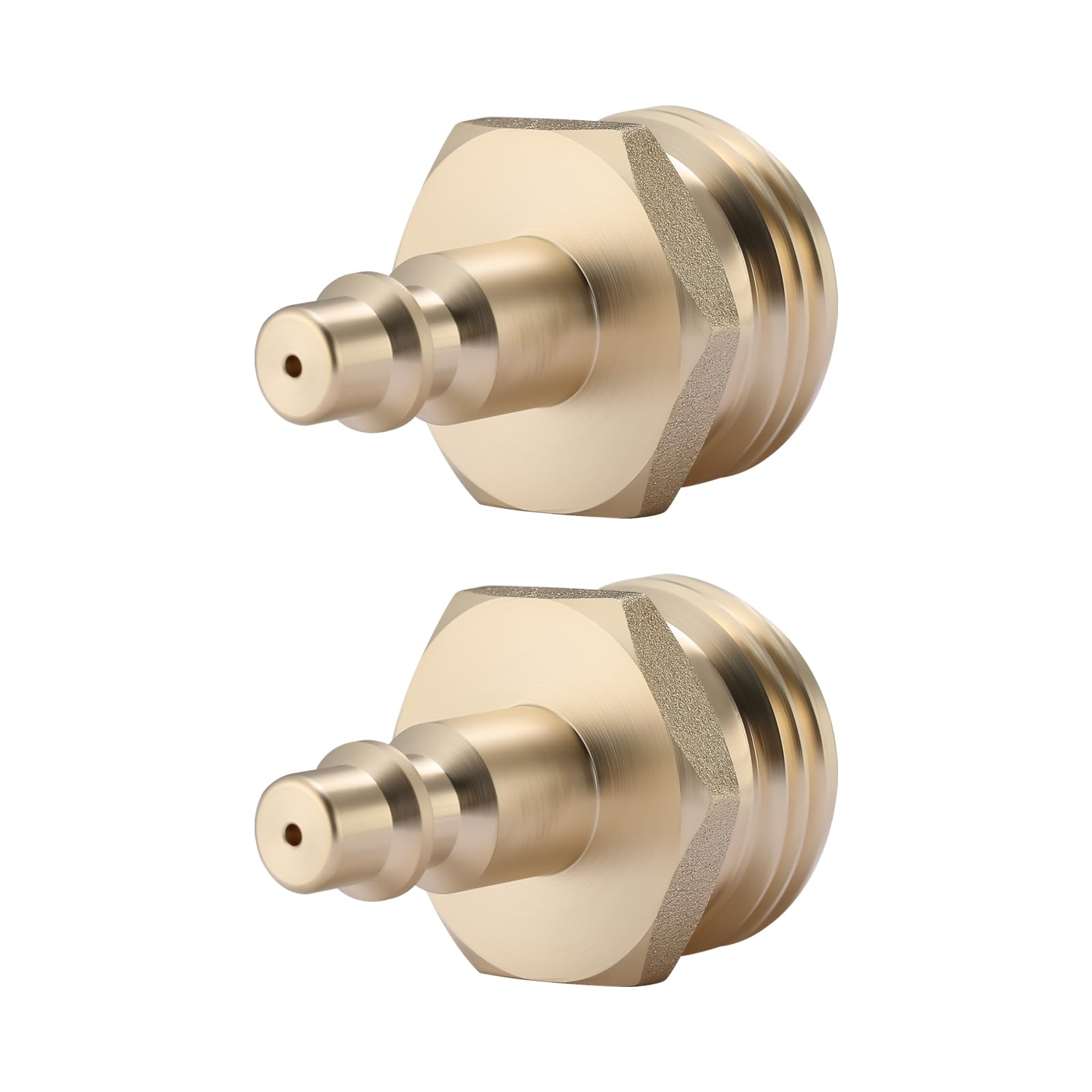 MEASUREMAN Lead-Free Brass Blow Out Plug with Quick Connect - Efficiently Remove