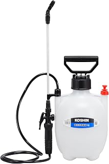 Koshin Mister Auto HS-401E 1-Stage Nozzle Sprayer Tank, 1.1 gal (4L), 1 Spout, Pest Control, Disinfection, Spraying