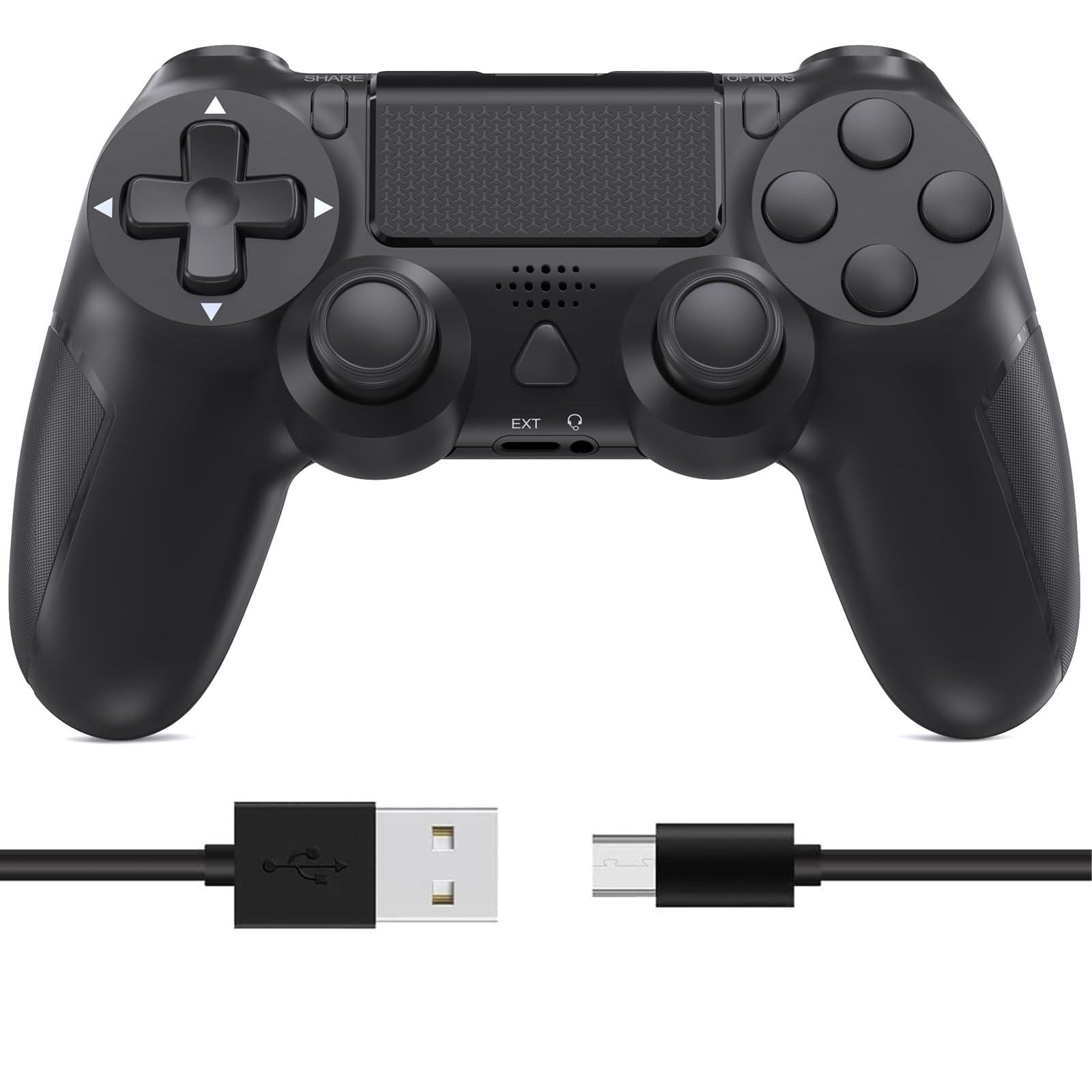Wireless Controller for PS4, Dual Vibration Gamead Joystick/Motion Sensing/Touch