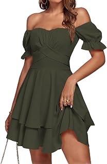 LYANER Women's Soft and Soft Dresses