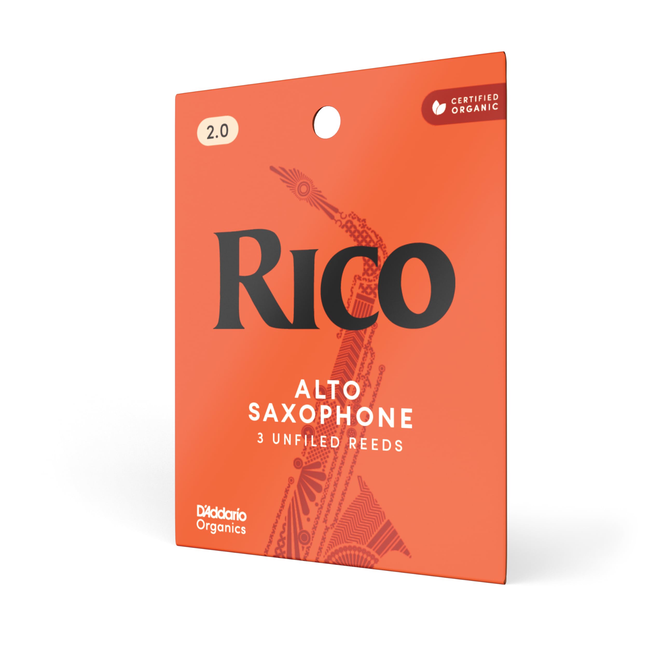 D’Addario Woodwinds - Rico Alto Sax Reeds - Reeds for Alto Saxophone - Alto Saxo