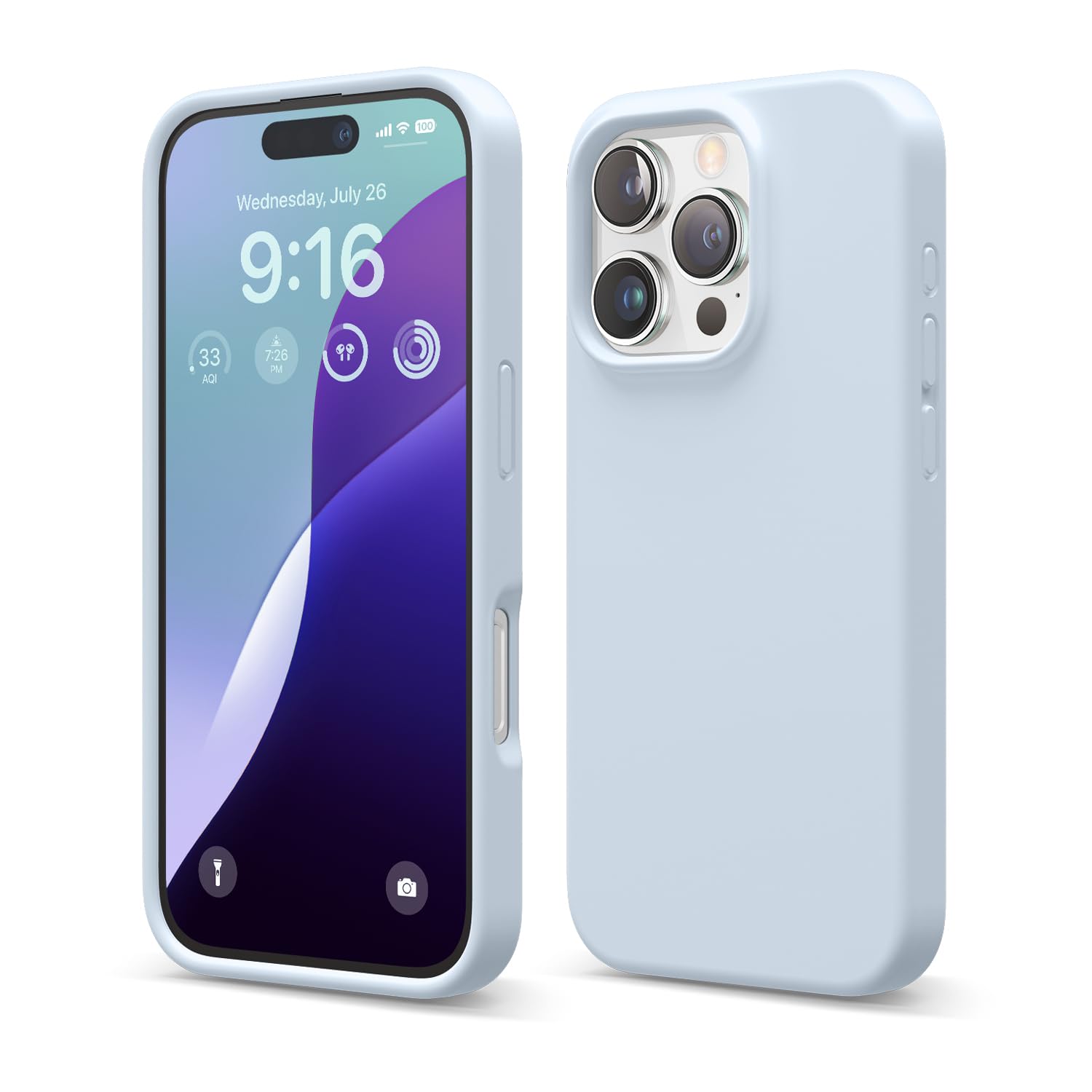elago Premium Liquid Silicone Case for iPhone 16 Pro Case