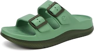 ONCAI Women's Orthopaedic Recovery Sandals, Double Adjustable Strap Comfortable for Plantar Fasciitis, Sports Sandals, Outdoor Slips, Summer Lightweight Non-Slip Sizes 36-42