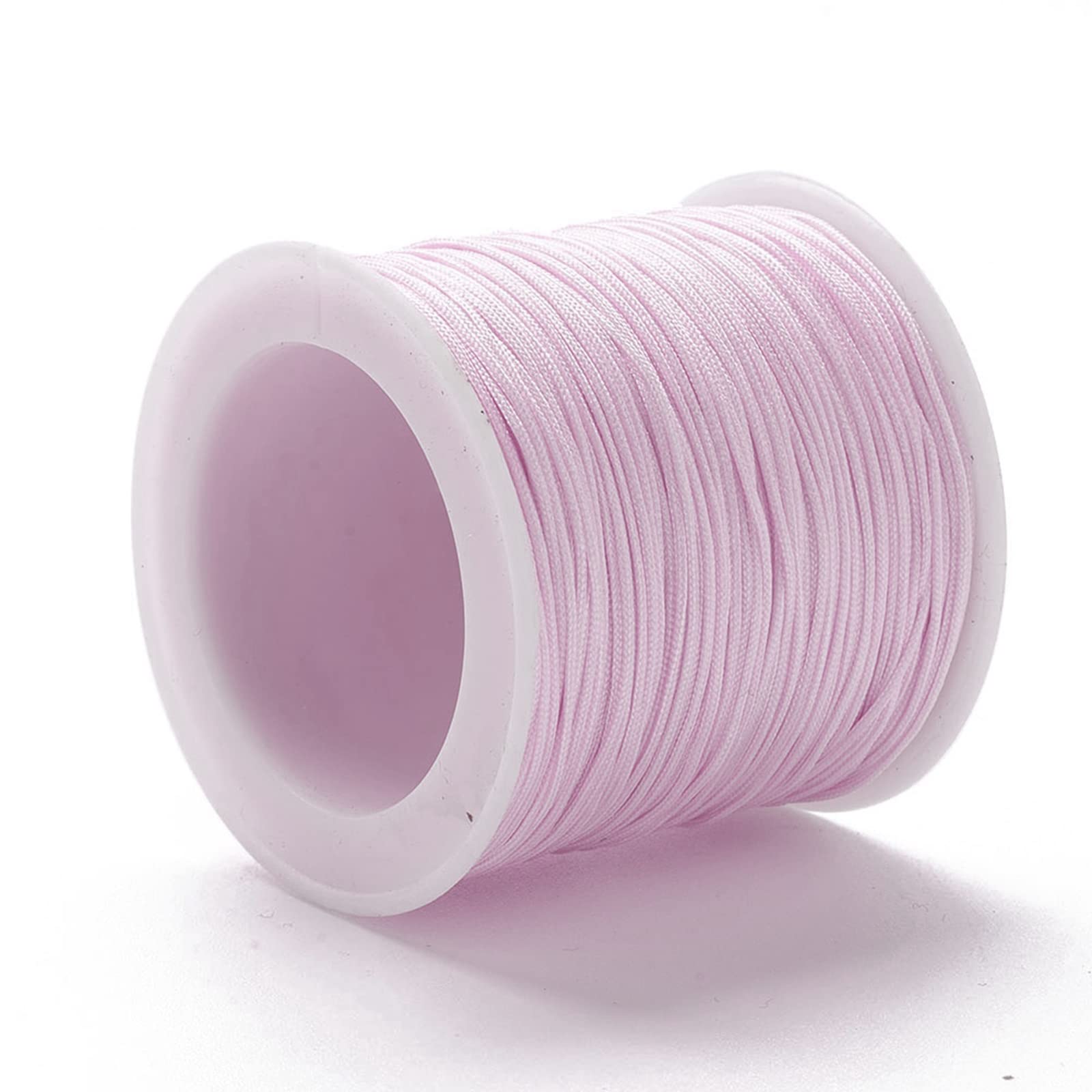 100 Yards 0.8mm Nylon Beading Cord Chinese Knotting Cords Rattail Macrame String
