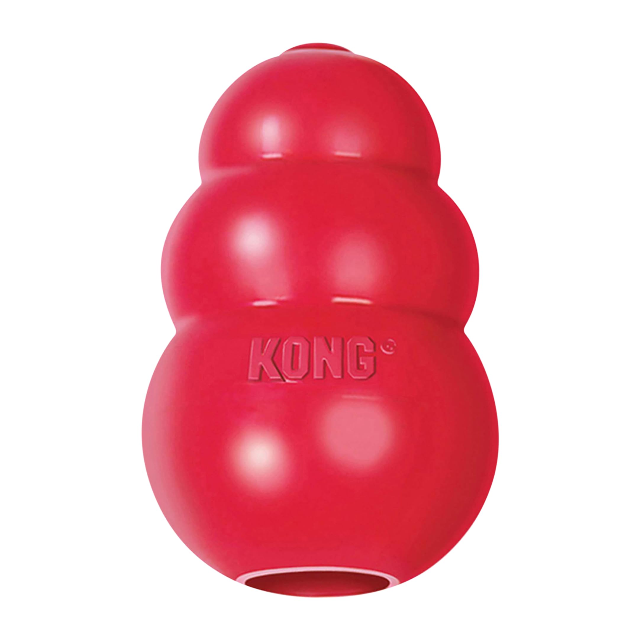 KONG Classic Stuffable Dog Toy, Natural Rubber Chew, for Large Dogs | Treat-Fill