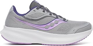 Saucony Women's Cohesion 18 Shoes, Fossil/Crocus, 7 UK