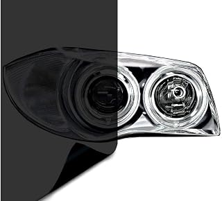 VViViD Air-Tint Headlight/Tail Light Window Tint (12" x 48", Dark Black)