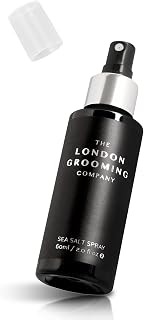 The London Grooming Company Sea Salt Spray For Hair for Men | Firm All-Day Hold & Easy To Wash Out | Seasalt Spray Hair | 60ml (2.0 Fl Oz)