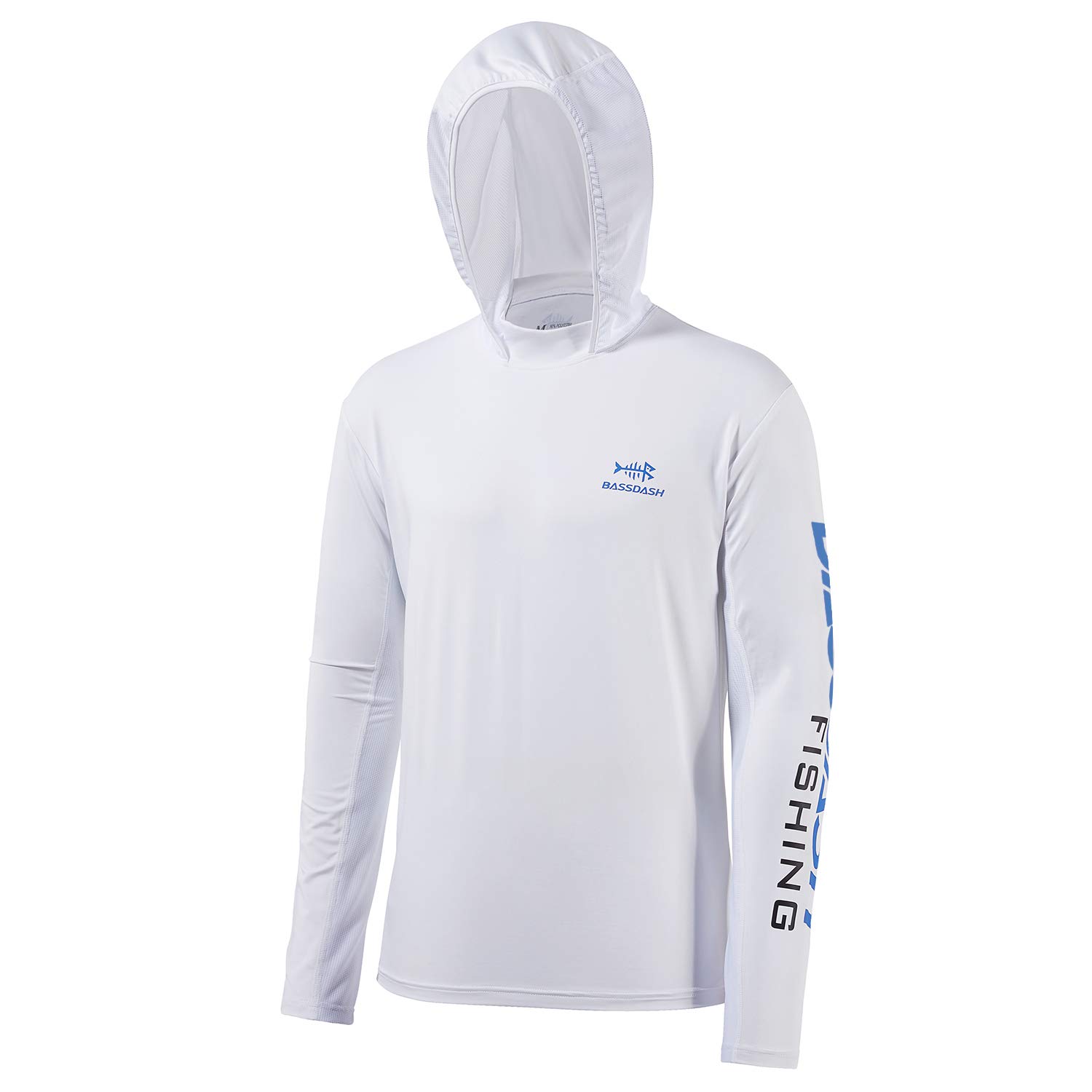 Bassdash Men's Hooded Shirt Sun Protection Hoodies UPF50+ UV Long Sleeve Hoodie 