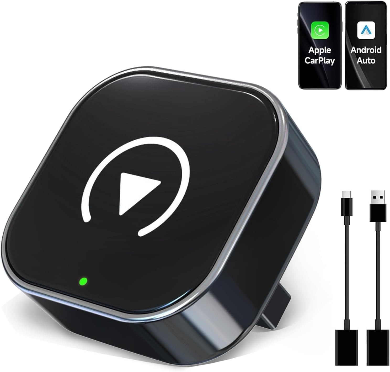 2026 Upgraded Wireless CarPlay Adapter,Effortlessly Convert Wired to Wireless Ca