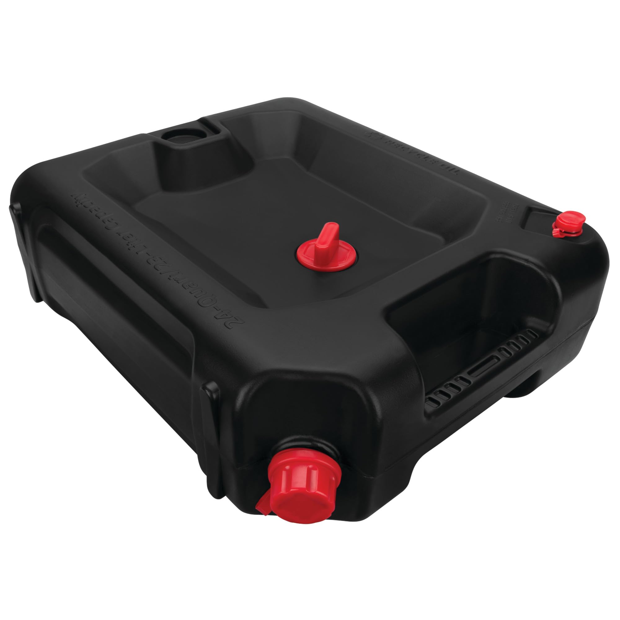 Performance Tool W4078 24-Quart Automotive Oil Drain Container, Black | Make car