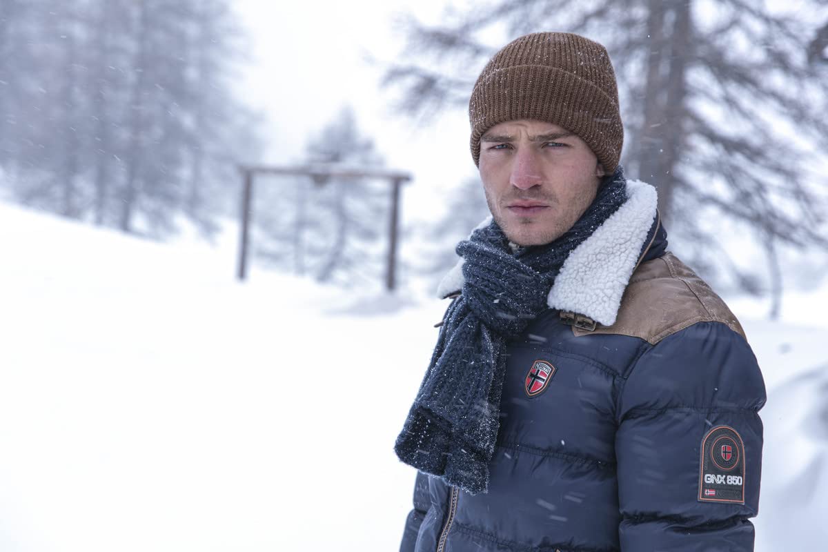 Geographical Norway Abramovitch Men Distribrands - Warm Coat with Fur Hood - War