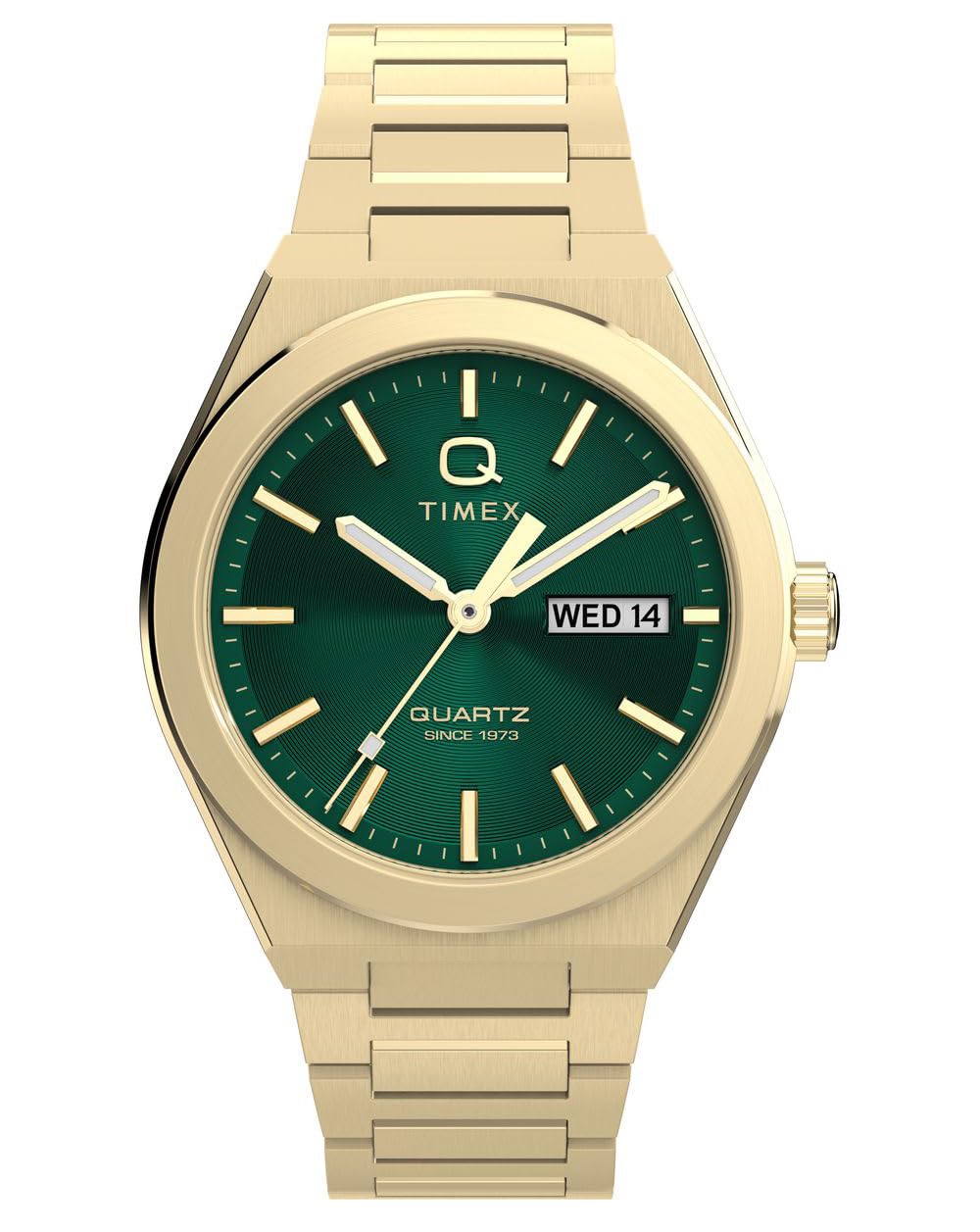 Timex Men's Q Continental Day and Date 39mm Quartz Watch