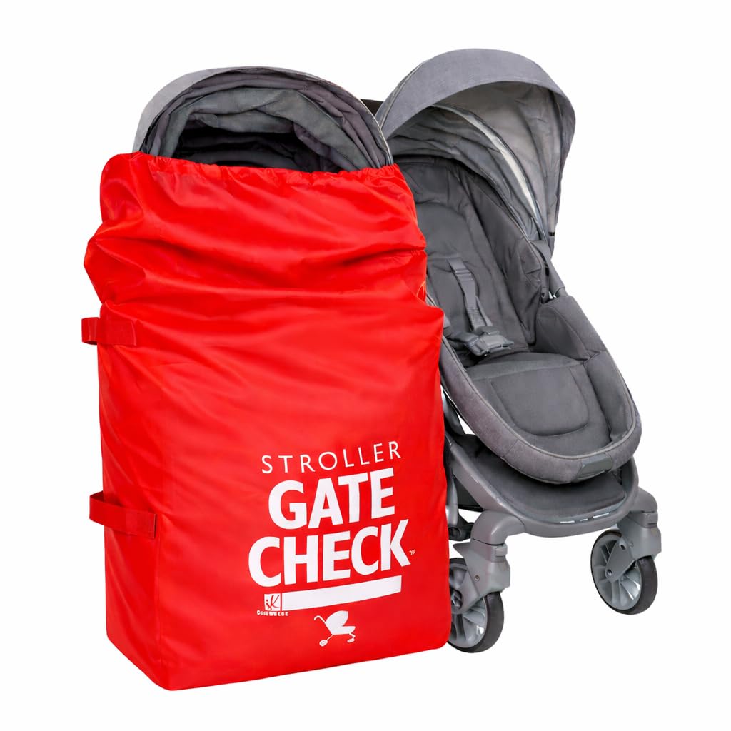 J.L. Childress Gate Check Stroller Travel Bag | AirTag compatible Gate Check Bag