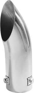 Flaconi Car Exhaust,Car Exhaust Outlet,Exhaust Exhaust Tip,Car Exhaust Pipe,Fits Car Exhaust Systems with a Diameter of 30mm to 55mm