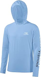Bassdash Men's Hoodie Shirt Sun Protection UPF 50+ UV Pullover Long Sleeve Hoodie for Fishing Rash Guard