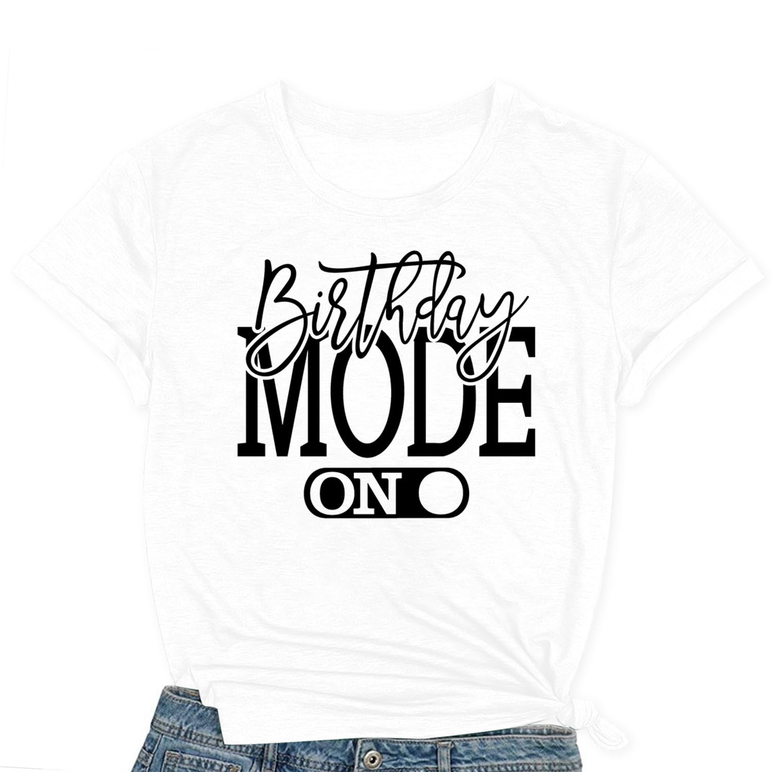 Birthday Shirts for Women It's My Birthday Crew T-Shirt Happy B-Day Gifts Tee To
