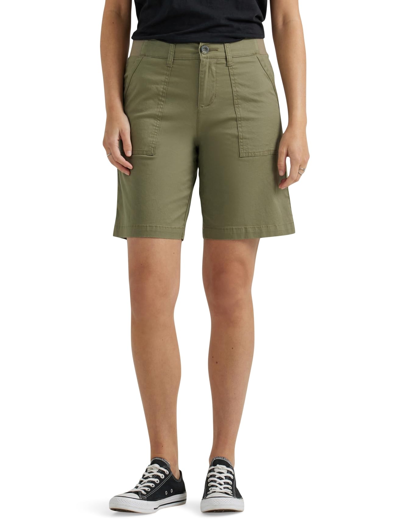 Lee Ultra Lux Comfort With Flex-to-go Utility Bermuda Short Bermuda Shorts Women