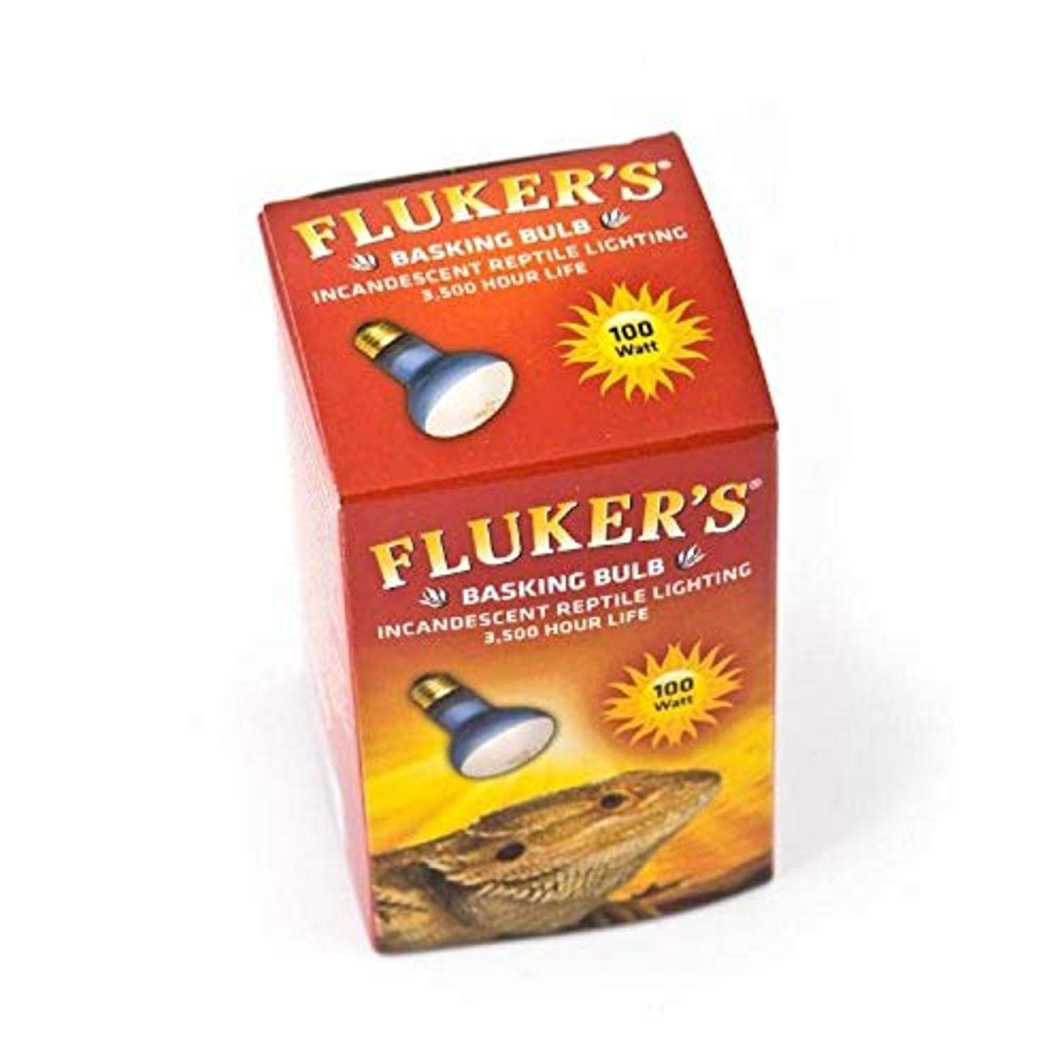 Fluker's Incandescent Basking Spotlight Bulbs for Reptiles Tanks, Reptile Heat L