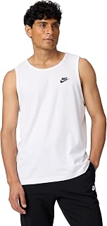 NIKE Men's M NSW Tank Club Embrd Ftra T-Shirt
