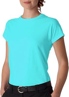 Gildan Ladies Soft Style Short Sleeve T-Shirt (XL) (Sky)