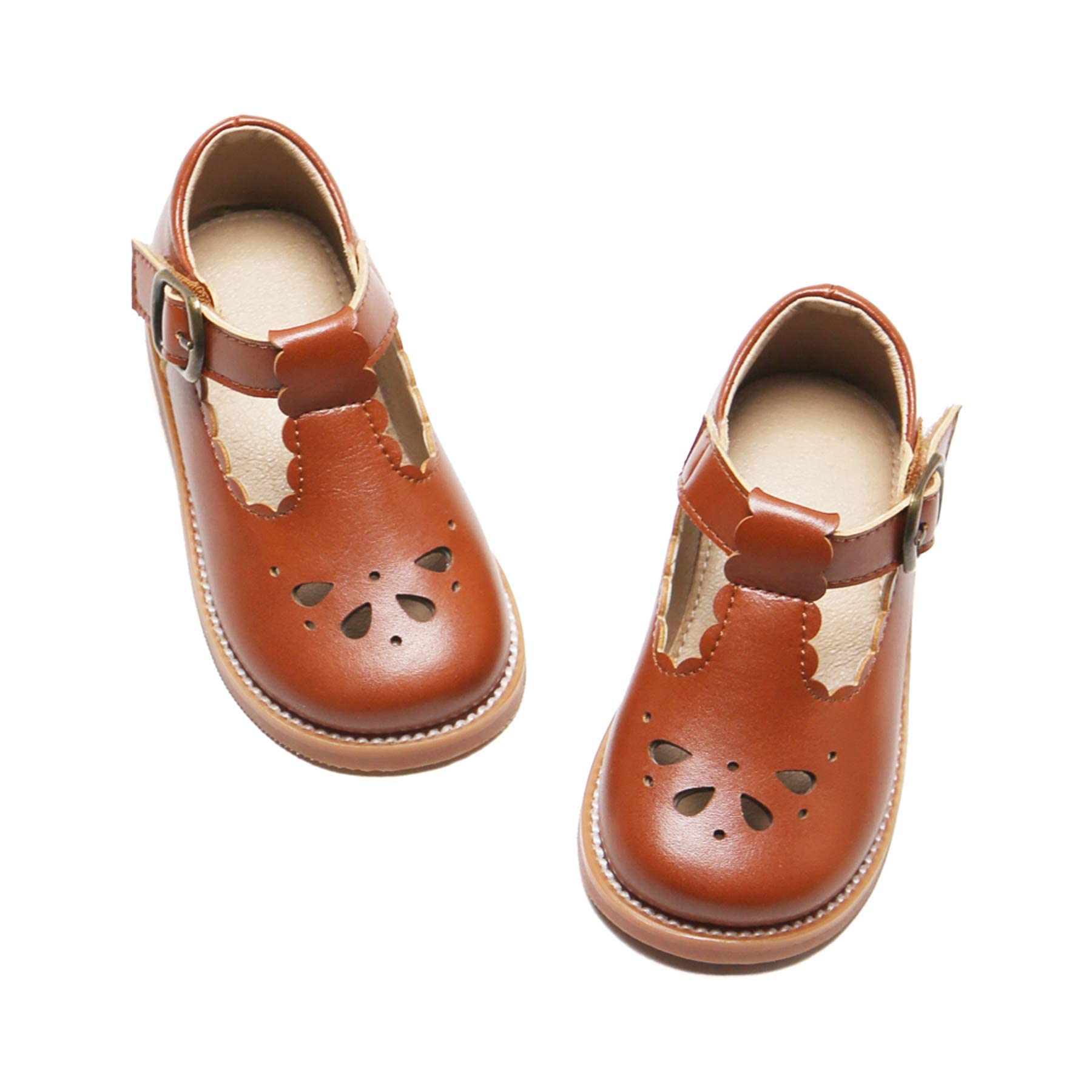 Felix & Flora Toddler Little Girl Mary Jane Dress Shoes - Ballet Flats for Girl 