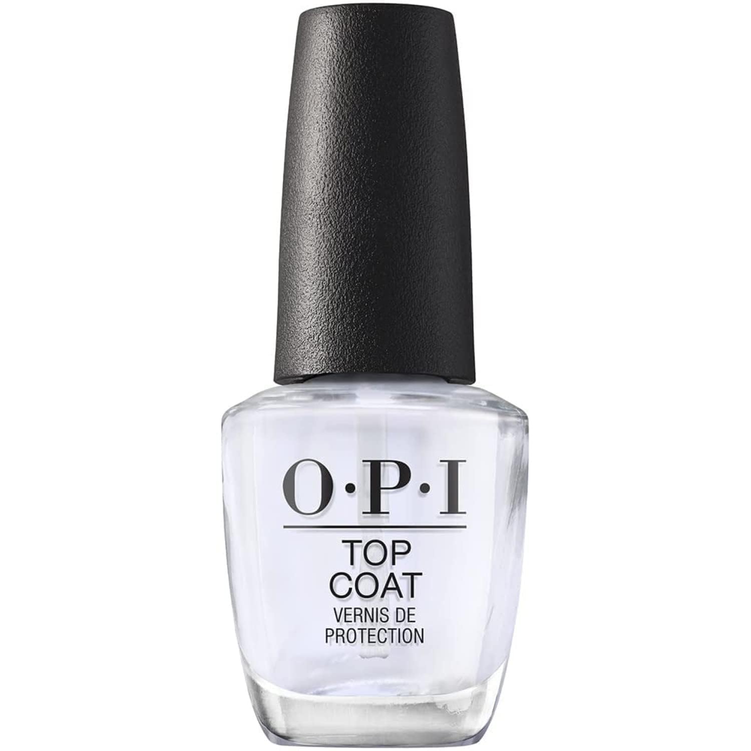 OPI Nail Lacquer Top Coat | Clear Nail Polish Top Coats | Classic, Quick Drying,