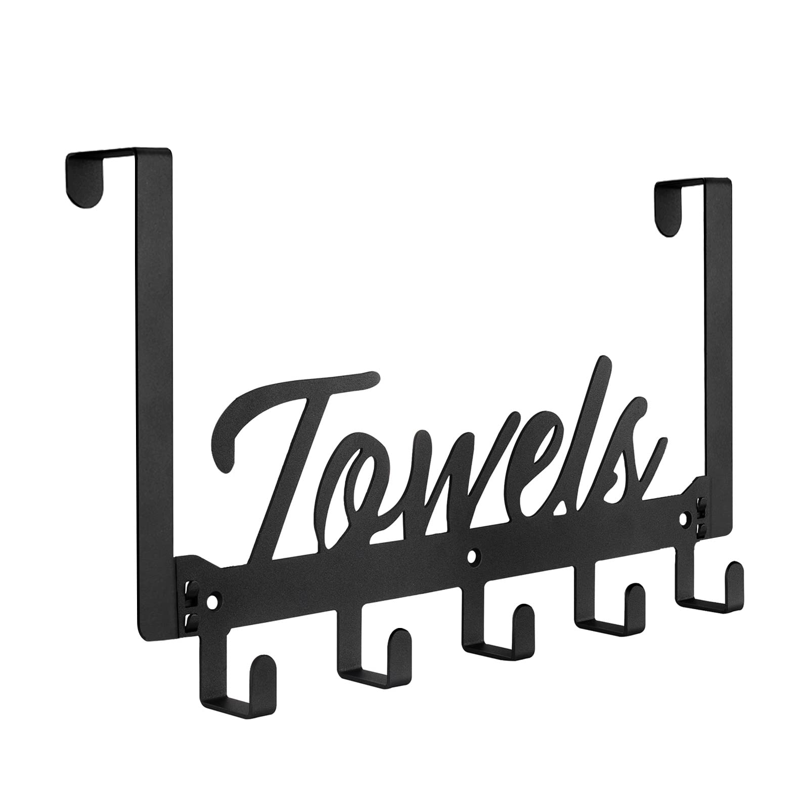 Azmoncy Over The Door Hooks, Towel Rack Towel Hooks for Bathroom, Towel Holder f