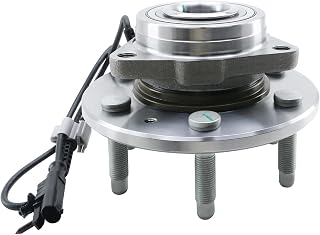 Betthand Front 4WD Wheel Bearing 07-13 Chevy Silverado Suburban GMC Sierra | Chevrolet Tahoe Avalanche, GMC Yukon XL 1500, Cadillac Escalade ESV EXT Wheel Bearing Hub Assembly, 4X4, 6 Lugs, W/ABS 515096