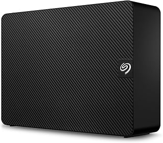 Seagate 6TB Expansion Desktop Hard Drive | USB 3.0 (STKP6000400) | Desktop HDD for easy backup, plug-and-play, drag-and-drop, auto detects Windows & Mac. 2-Year Warranty + 2-Year Rescue