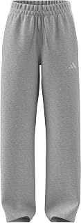 adidas Women's Essentials 3-Stripes Open HEM Fleece Pants